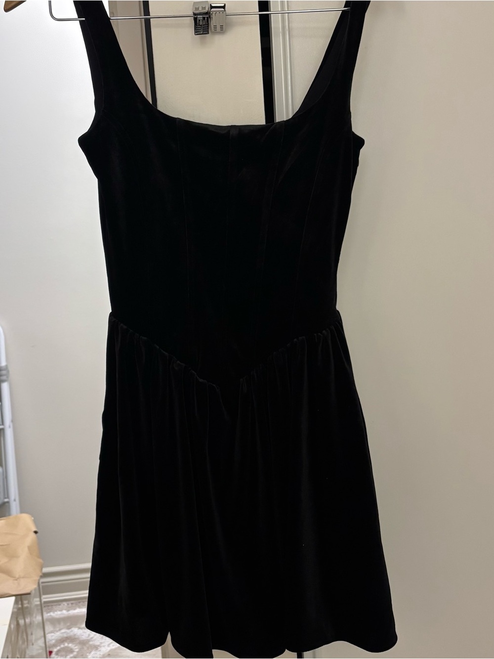Ardene Velvet Skater Dress